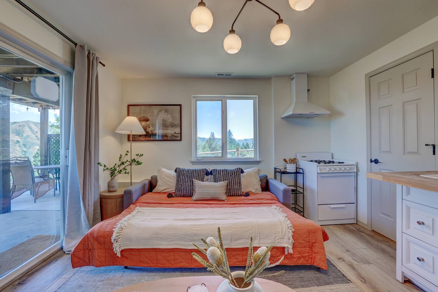 Living Room with 1 sofa bed