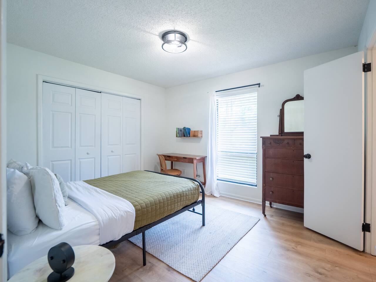 Full Bedroom with 1 full bed