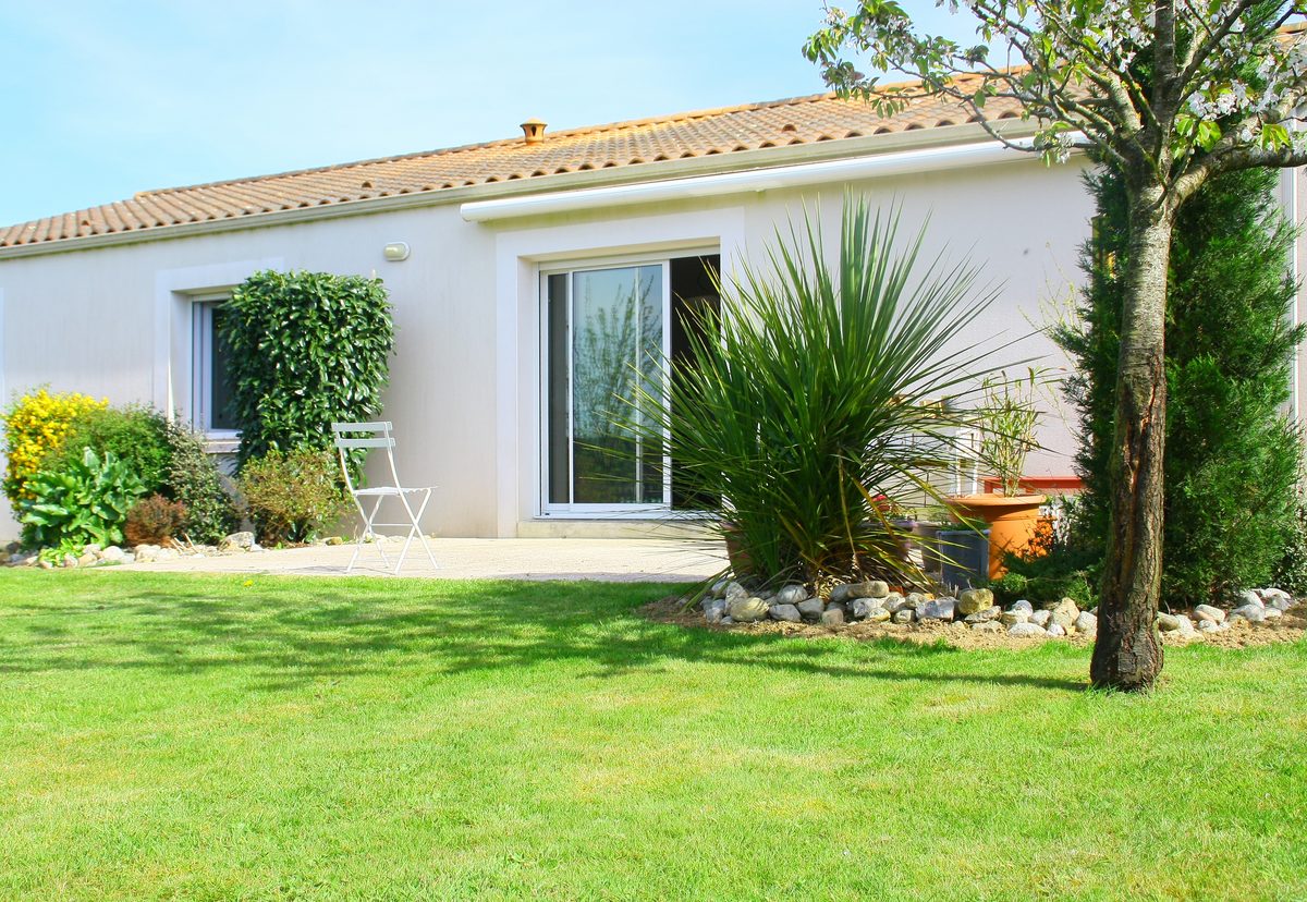 House with a backyard